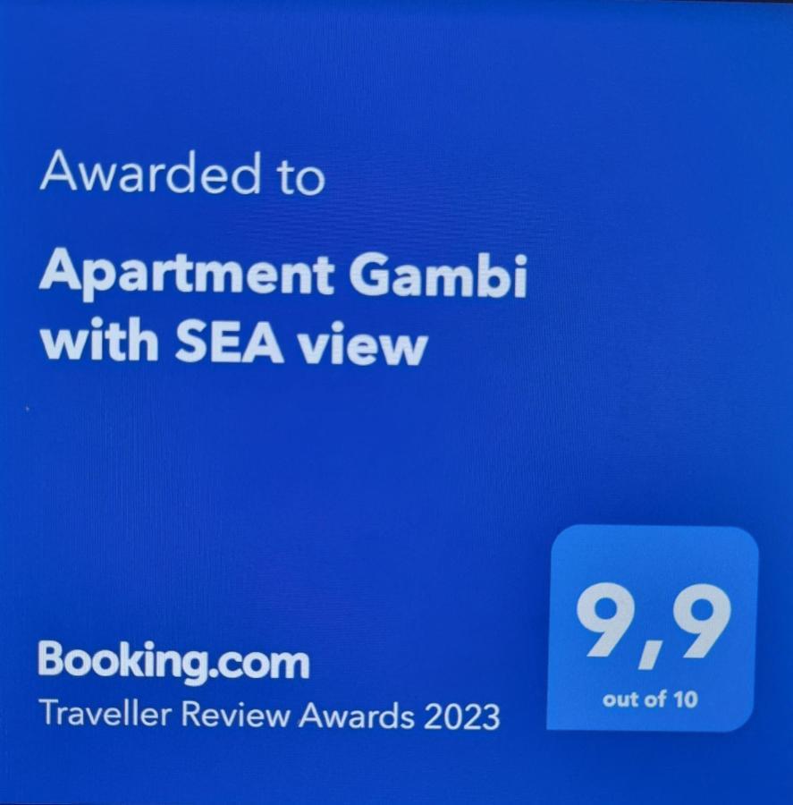 Gambi With Sea View Apartman Zadar
